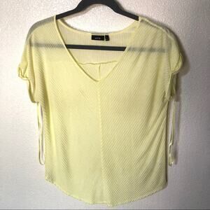 Apt. 9 Yellow Short Sleeve Tee